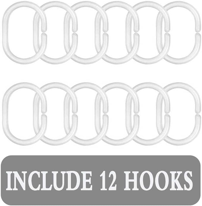 Boziqr Funny Dog Shower Curtain, Japanese Ocean Wave Dinosaur Rustic Barn Door Decor Fabric Bathroom Curtains Set, Cute Animal Kids Polyester Fabric Waterproof, 70 X 70 Inches