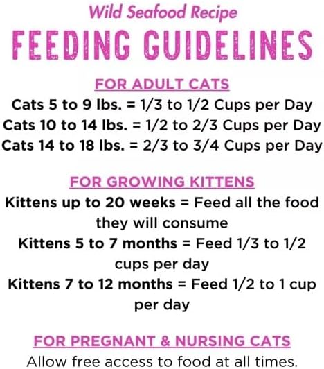 Wild Seafood Fish Recipe Adult Dry Cat Food | Made with MSC-Certified Sustainable Salmon | Rich Source of Omega-3s | 3.5 Lb Bag