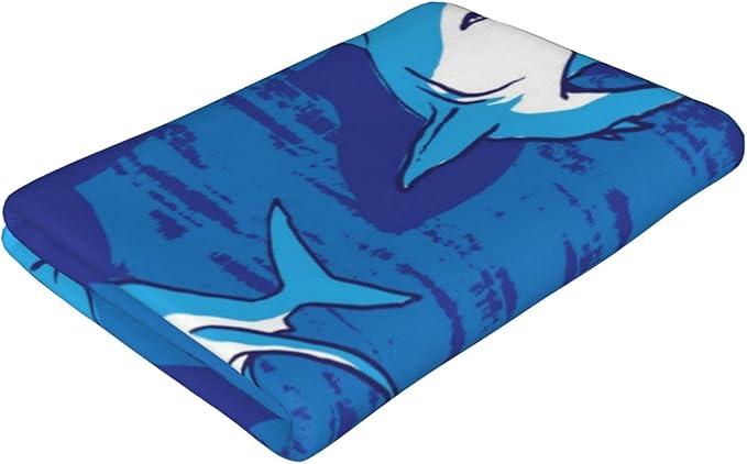Cute Shark Microfiber Beach Towel for Boys, Personalized Beach Towels for Kids, Sand Free Beach Towel Sandproof, Quick Dry Pool Towel 30"x 60"