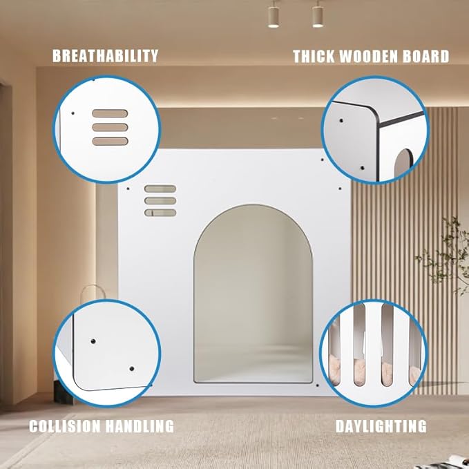 Elegant Dog House Kennel and cat House Bed Both for Indoor and Outdoor