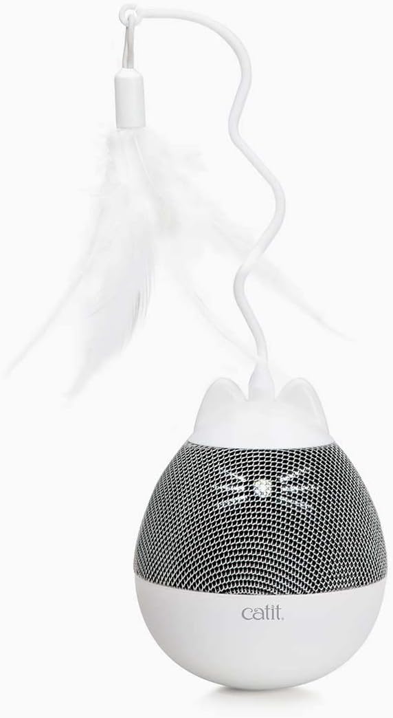 Catit PIXI Spinner Refresh Kit for Treat Dispensing Cat Toy, Silver