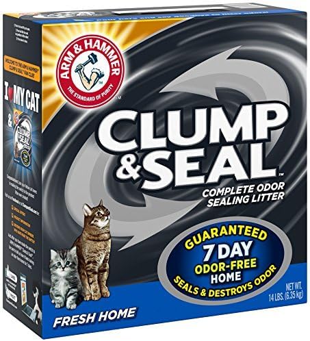 Arm & Hammer Clump & Seal Lightweight Litter, Fresh Scent, 14 Lbs