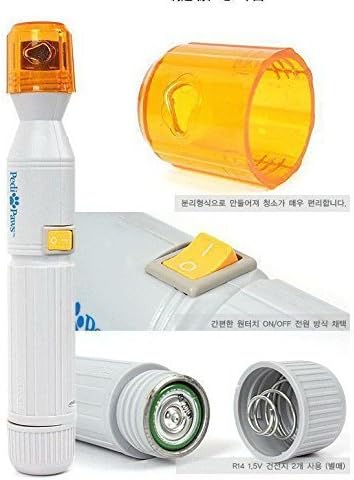 Battery Powered Safe Automatic Electric Pet Nail Clippers Trimmer Dog Cat Gentle Claw Paw Care Grinder Grooming Drill File Kit Nail Gentle Filing Wheel Shedding Manicure Pedicure Tool Set