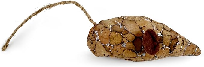 Cat Mouse Toy with Catnip Matatabi Silvervine,Cat Chew Toy,Interactive Catch Play Mouse Toy for Indoor Cats,Kittens.