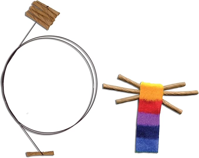 Cat Dancer Whisker and Interactive Toy Combo - Fun and Fitness for Your Furry Friend - Engaging Paper Wand and Whisker for Playful Cats