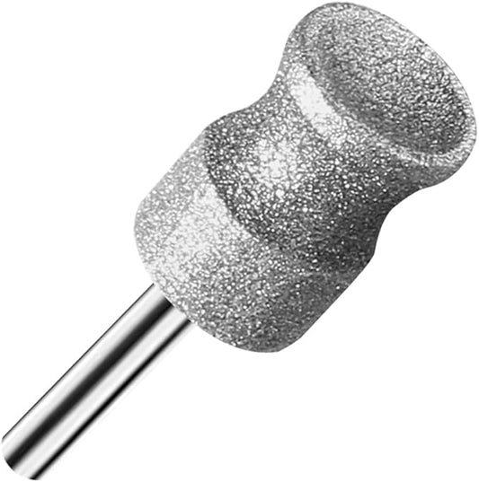 RIUORKIE Diamond Rotary Nail Grinder Bits for Dog, 1/8" Diamond Dog Nail Grinder Attachment Attachment for Dremel Grinder Replacement Heads Pets Nail Care Clippers for Medium Large Dogs.