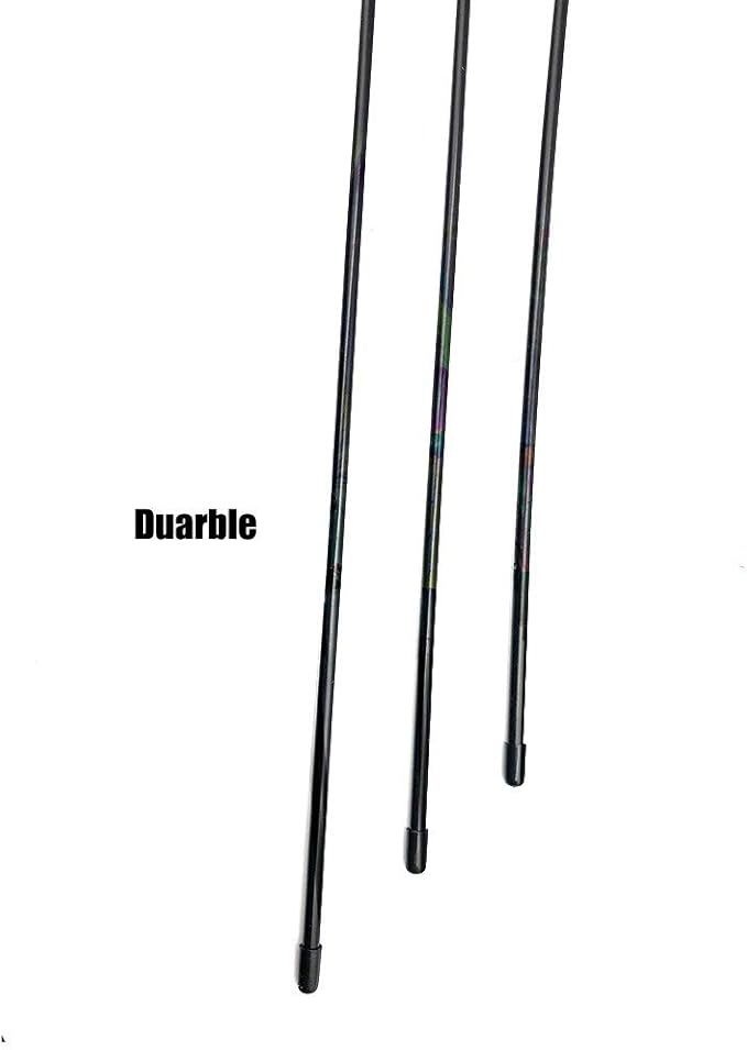 IUHKBH Cat Wand Toys, 4 PCS Interactive Cat Teaser Wand Cat Feather Toys with Color Vary Feather and Bells - 20" Long Wand for Cat and Kitten