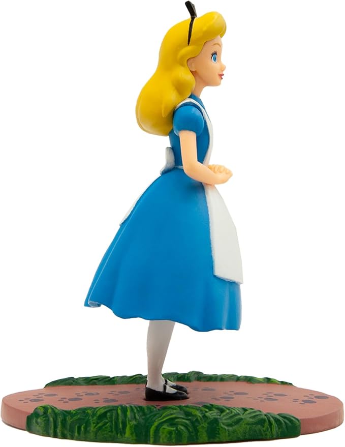 11400 Toy Figure, Walt Disney Alice in Wonderland, Approx. 10.4 cm, Ideal as a Cake Topper, Detailed, PVC-Free, Great Gift for Children’s Imaginative Play
