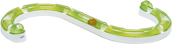 Catit Senses 2.0 Play Circuit Interactive Cat Toy - 8-Piece Closed-Track Ball Toy for All Breed Sizes