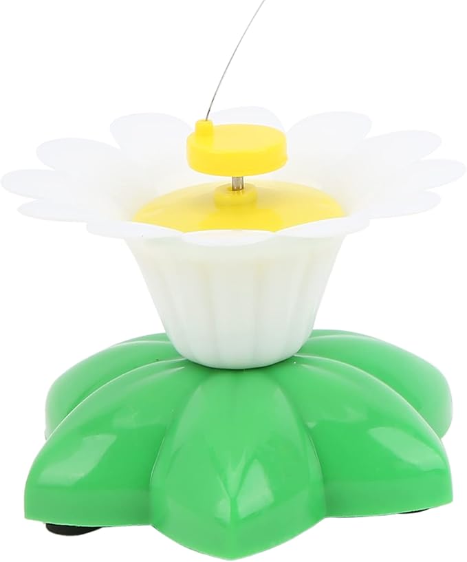 Hztyyier Interactive Electric Flying Bird Lifelike Flying Movement Funny Exercise Electric Flutter Rotating Kitten ToysCat Toys Cat Toys