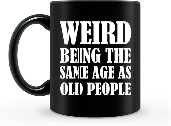 Birthday Gifts for Men Women - 11 Oz Coffee Mug Cup - Christmas Gifts Funny Unique Gift Ideas for Grandpa Dad Father Husband Him 30th 40th 50th 60th 70th 80th