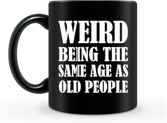 Birthday Gifts for Men Women - 11 Oz Coffee Mug Cup - Christmas Gifts Funny Unique Gift Ideas for Grandpa Dad Father Husband Him 30th 40th 50th 60th 70th 80th