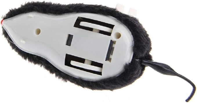 for Cat Teaser Toys Auto Moving Rat Toys Wind Up Mice Cartoon Plush Rat Toys Pet Kitten Interactive Toys Cat Toys for Indoor Cats