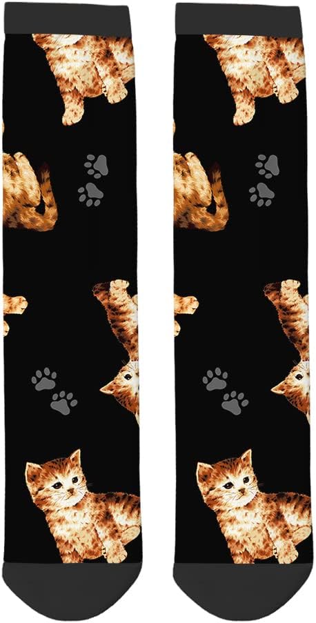 AOYEGO Volleyball Funny Socks Water Polo Balls Iridescent Novelty Casual Crew Socks Contrast Color Design for Women Men Gift