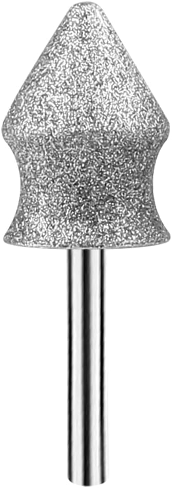 RIUORKIE Diamond Rotary Nail Grinder Bits for Dog, 1/8" Diamond Dog Nail Grinder Attachment Attachment for Dremel Grinder Replacement Heads Pets Nail Care Clippers for Medium Large Dogs.