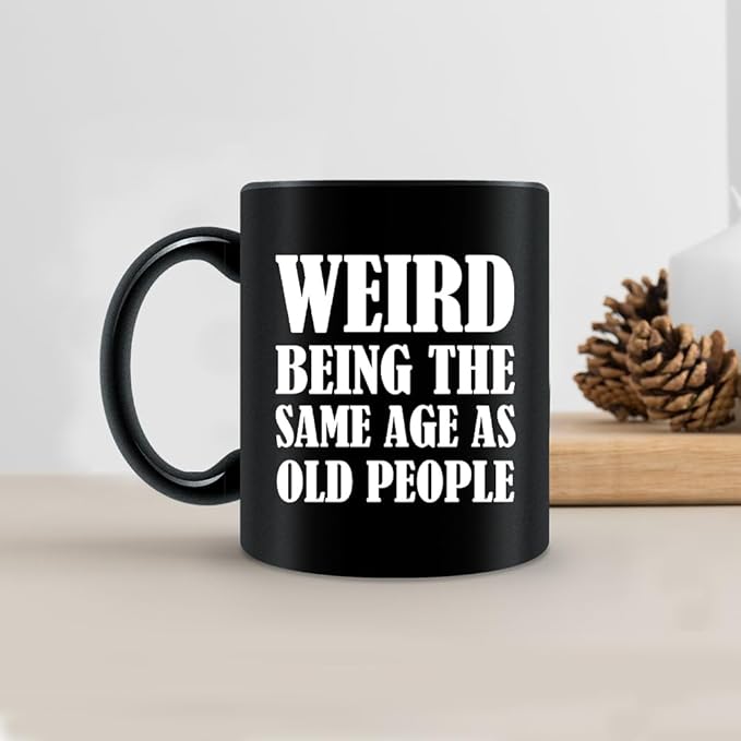 Birthday Gifts for Men Women - 11 Oz Coffee Mug Cup - Christmas Gifts Funny Unique Gift Ideas for Grandpa Dad Father Husband Him 30th 40th 50th 60th 70th 80th