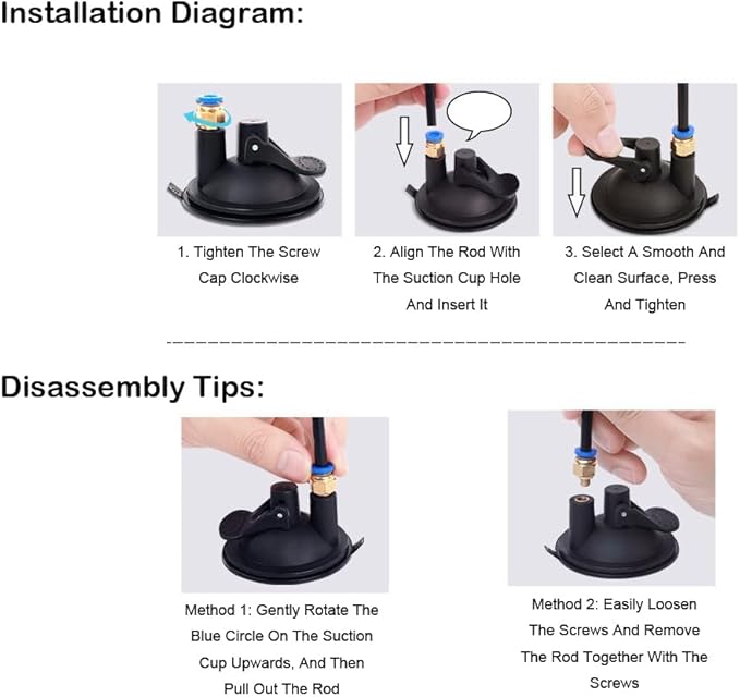 2 Pack Cat Feather Toy Suction Cup Replacement Parts Table Stand Base for Interactive Cat Teaser Wand Hanger Bell Toys Catching Ambushing Kitties Kitten Huffing Puffing Exercise