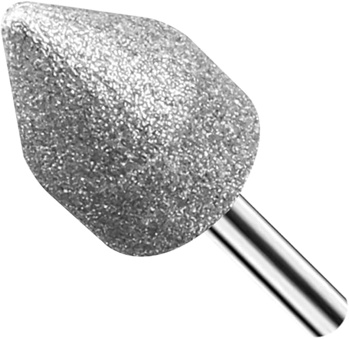 RIUORKIE Diamond Rotary Nail Grinder Bits for Dog, 1/8" Diamond Dog Nail Grinder Attachment Attachment for Dremel Grinder Replacement Heads Pets Nail Care Clippers for Medium Large Dogs.