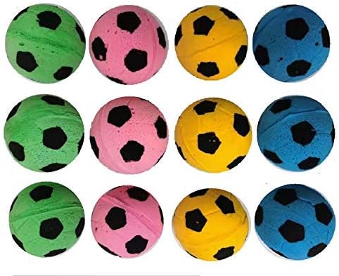 Foam Soccer Balls Cat Toys (Balls Cat Toys (12pcs))