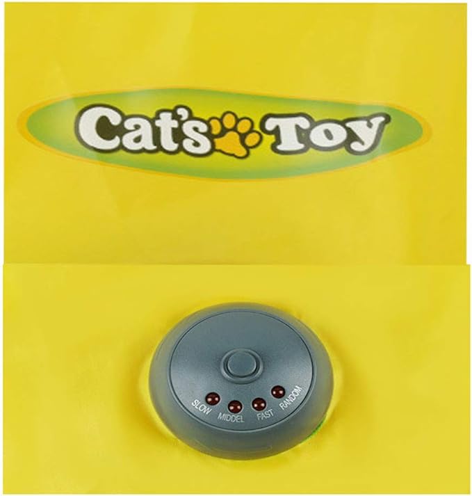 Buyter Cat's Meow Undercover Toy Moving Panic Mouse Interactive Play for Kitten