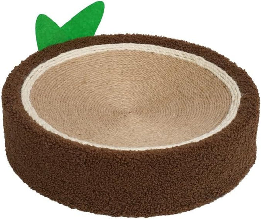 Fruit Cat Scratching Board,Sisal Cat Scratching Board,Orange Cat Litter,Fruit Coconut Cat Scratching Basin,Green Cat Bed,Watermelon Cat Scratching Board,Wear-Resistant Cat Cat Products (Copra)