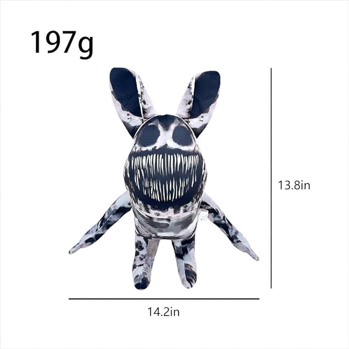 Zoonomaly Smile cat Plush Toy,Horror Game Plush Toy Makes a Great Gift for Fans and Friends Pillow Cosplay Cute Fans Collection Gift（3 in 1#2）