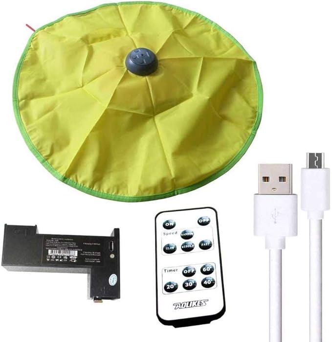 Electronic Interactive Cat Toys w/Remote Gen 5 - Cat's Gym Running Exercise Tools, Durable w/Times and Rechargeable Lithium Battery