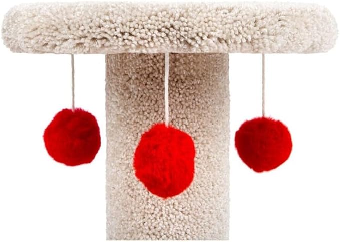 Classy Kitty 17" Spinning Cat Post with Toys