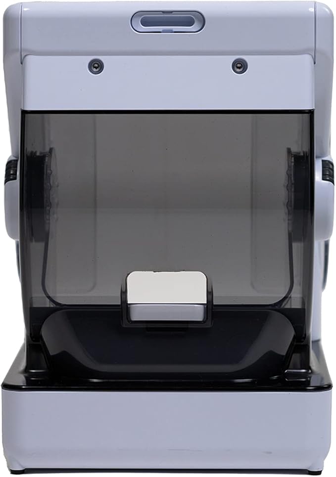 MiBowl Microchip Pet Feeder with Included ID Disc - for Cats and Small Dogs - BPA-Free Bowl and Enclosed Back