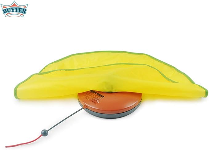 Buyter Cat's Meow Undercover Toy Moving Panic Mouse Interactive Play for Kitten