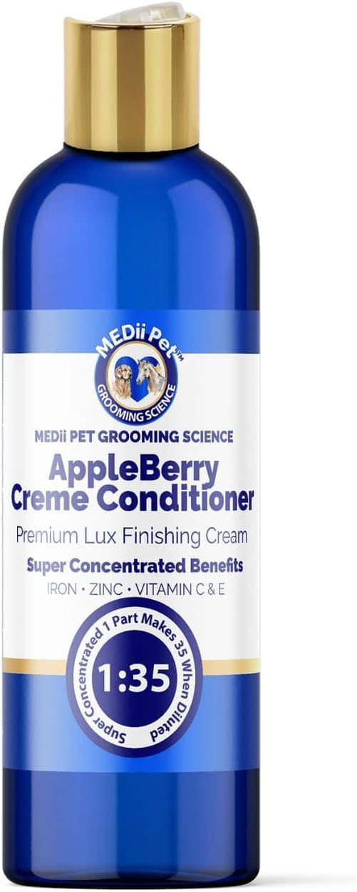 Sensitive Skin Shampoo & Conditioner: 16oz Super Concentrated Hypoallergenic Dog, Cat, Horse Safe. Gentle, no Burning, Puppy Safe Makes 4 gallons When diluted or use Full Strenght