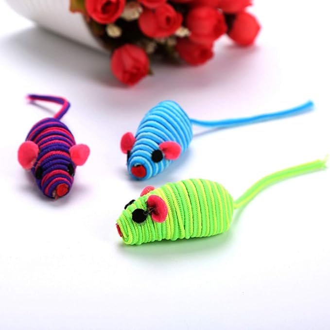 Totority Cat Toy 6pcs Cat Playing Props Sunflower Party Favors Kitten Accessories Cat Teaser Toy Cat Toys Cat Toys for Cats Elastic Rope Toy Kitten Teasing Stick De Porristas Pet Cat Door Indoor