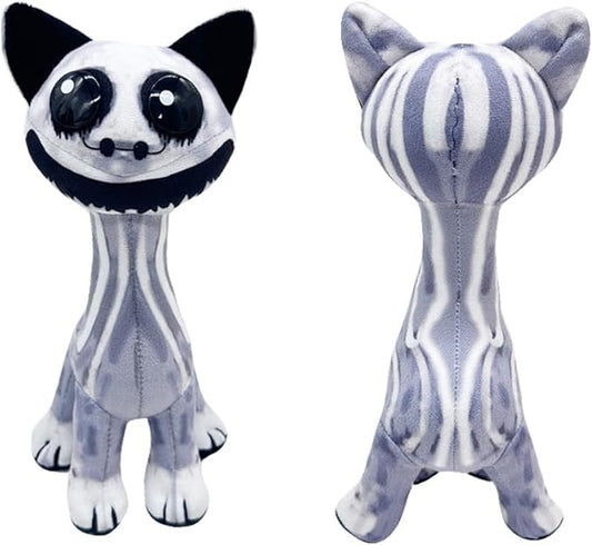 Zoonomaly Smile cat Plush Toy,Horror Game Plush Toy Makes a Great Gift for Fans and Friends Pillow Cosplay Cute Fans Collection Gift（Smile Cat）