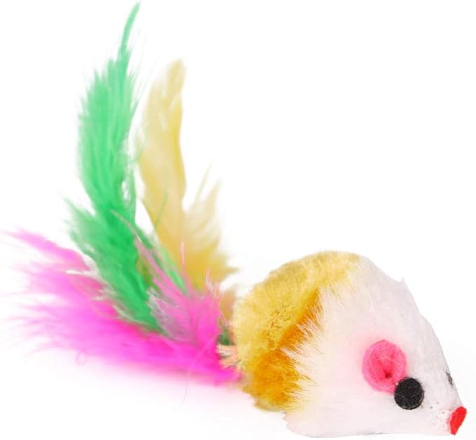 Cat Toys Set, Kitten Toy for Cat, Cat Tunnels for Indoor Cats, Cat Toy for Indoor Cats,Cat Interactive Toys with Crinkle Ball, Jingle Bells, Spring Toy, Mouse Toys for Cats Kitty (20pcs)