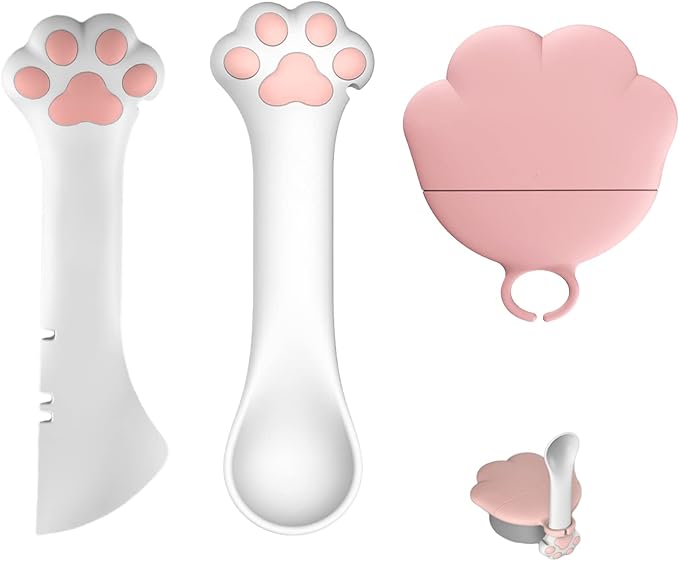 3Pcs Can Lids Supplies Set,Many Sizes Dog Cat Food Can Lids,Food Safe BPA Free Pet Food Can Covers for Pets Dogs Cats Feeding Can (White)