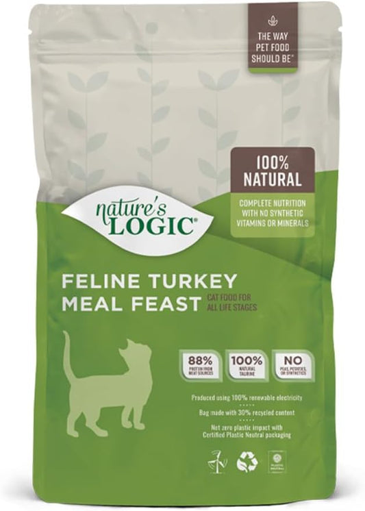 Nature's Logic Feline Turkey Meal Feast, 3.3lbs