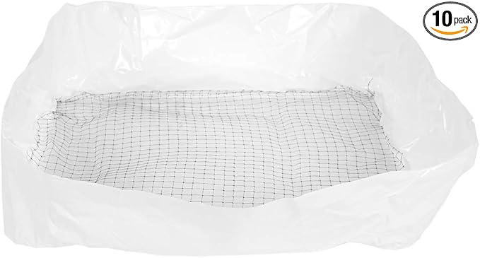 10Pcs/set Cat Litter Box Liner Tray Reusable Strong Pet Lifter Sifter Bag Cat Litter Liners