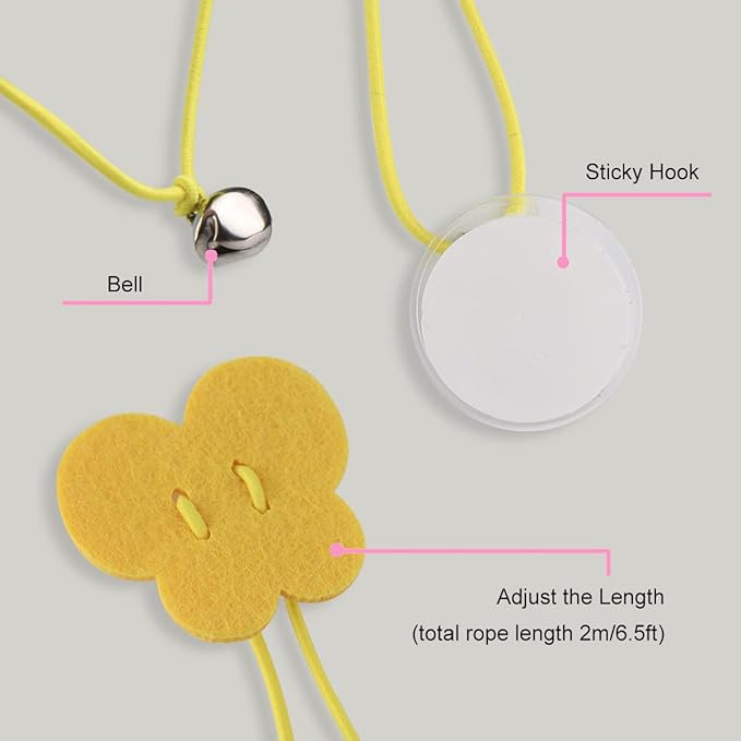 Cat Toys for Indoor Cats, Interactive Cat Toy Wand Kitten Toys to Play Chase Exercise Cat String Pet Puzzle Toy for Cats Kittens, 2pcs