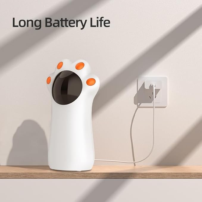 Interactive Laser Cat Toy - Automatic Laser Pointer for Cats & Kittens | Fun & Engaging Playtime | Promotes Exercise & Healthy Activity