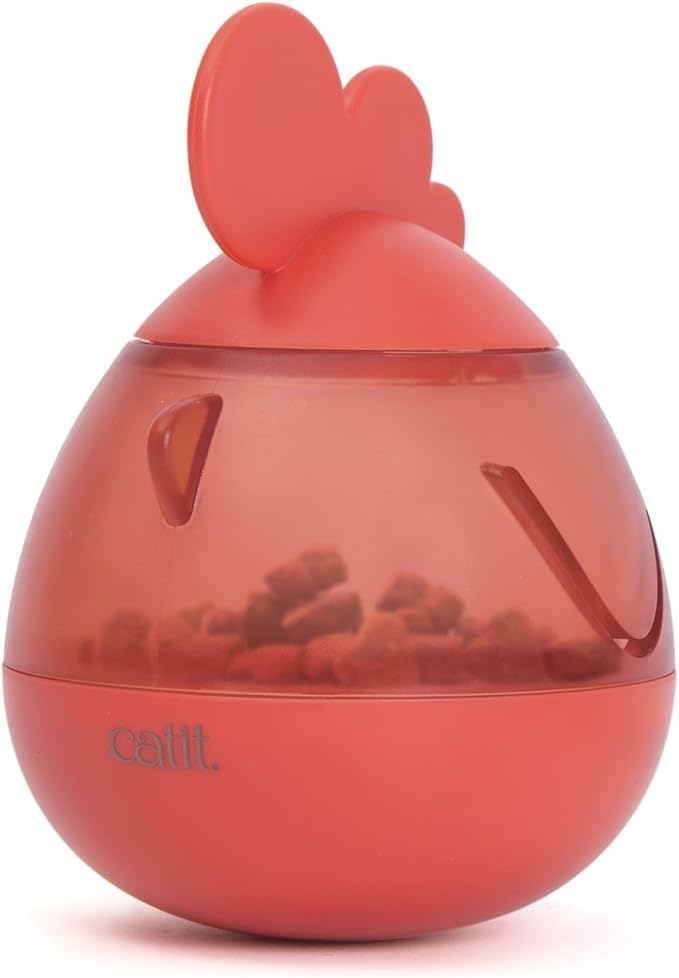 Catit PIXI Treat Dispenser, Interactive Treat Dispensing Cat Toy, Mouse