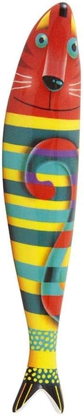 Bordallo Pinheiro Cat Sardine Figure