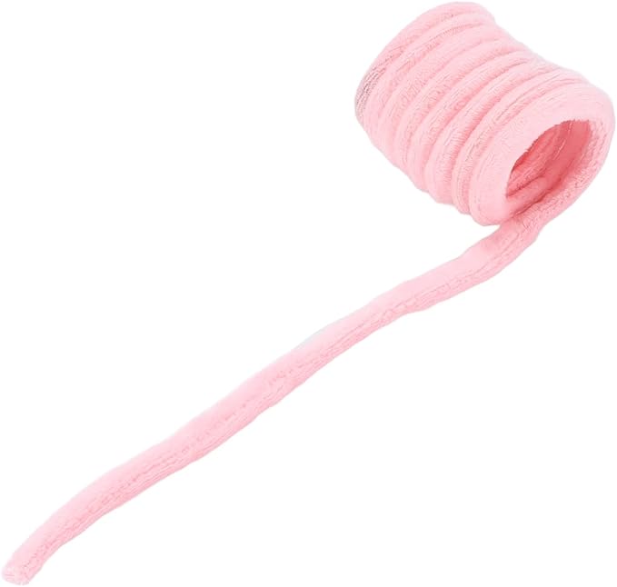 Plush Cat Spring Toys, Colorful Interactive Cat Toys Cat Entertaining Toys, Colorful & Durable Plastic Spring Coils Attract Cats Providing Interactive Playtime and stimulating Their Instincts(Pink)