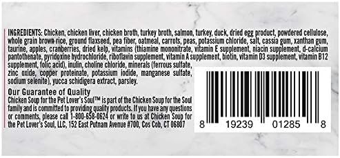 Chicken Soup For The Soul Classic Wet Kitten Food, Chicken & Turkey Pate, 5.5 Ounce Can (Pack of 24) | Soy Free, Corn Free, Wheat Free, Canned Cat Food Made with Real Ingredients