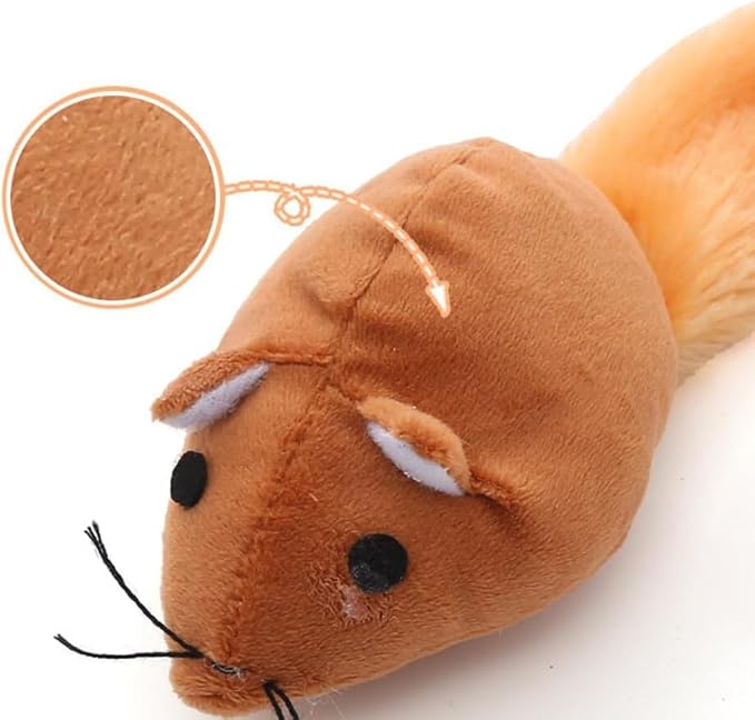 JJLFresheners Red Catnip Mo Mice Cat,Catnip,Balls,Cats, Interactive Cat Remote and Motion Activated