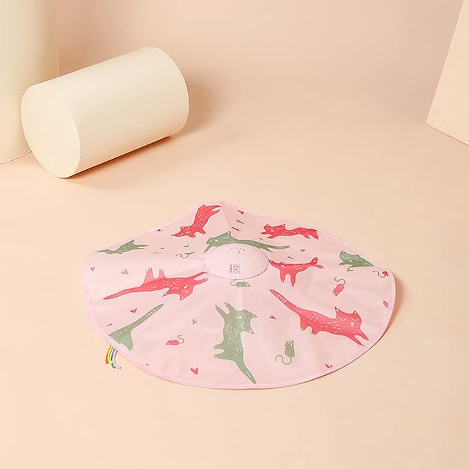 Interactive Cat Toys, Catch The Tail Cat Toy Fun Intelligent Voice Activated Cat Toys Induction Electronic Concealed Motion Cat Toys for Indoor Pet Cat Kitty ()