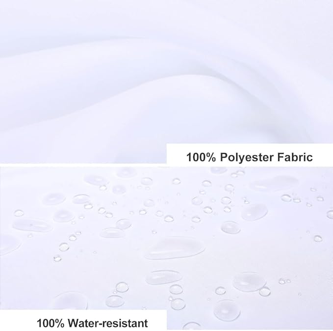 Cartoon Cute Forest Shower Curtains, Fairy Tale Mushroom Cat Flower Floral Leaf Green Pattern Decor Print Bath Drapes Set with Hooks, Waterproof Fabric Windows Treatment for Bathroom, 72x72in