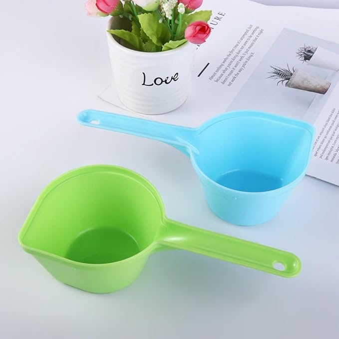 Kopida 3pcs Colorful Dog Cat Pet Food Scoop, Food-Grade Pet Feeding Scoop Measuring Cup