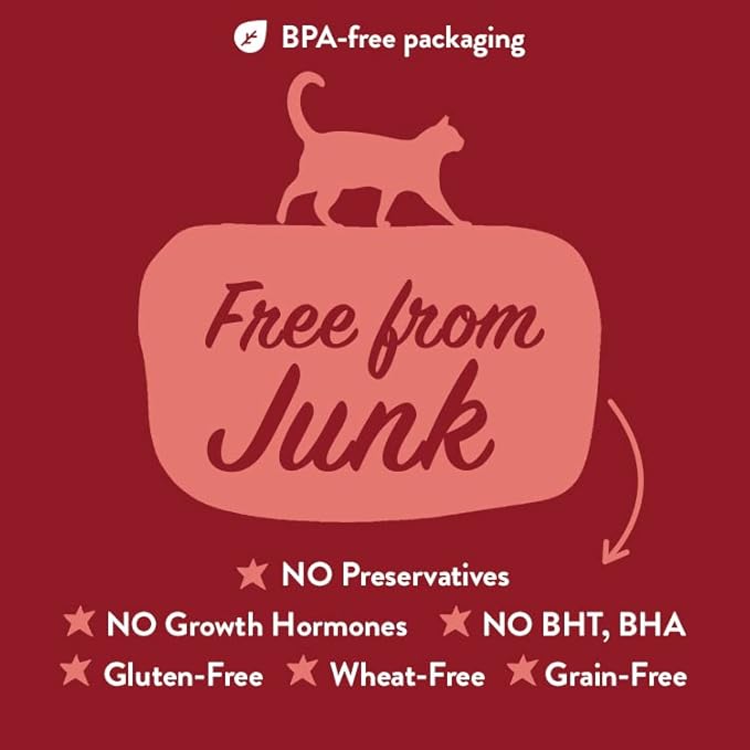 Human-Grade Mixed Variety Pack Wet Cat Food Pouch — Moist, Soft Cat Food Mixer, Topper, and Rotational Meal (Chicken, 12 Pack) by Portland Pet Food Company