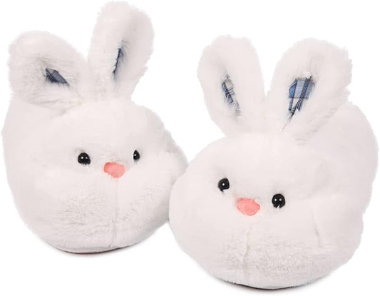 Caramella Bubble Cute Bunny Animal Slipper for women Adult Fuzzy Warm House Slippers Novelty Fluffy Home Shoes Ladies Winter Slippers Indoor Outdoor