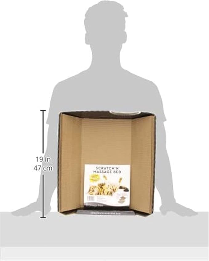 Omega Paw Ripple Board Scratch'n Massage Bed